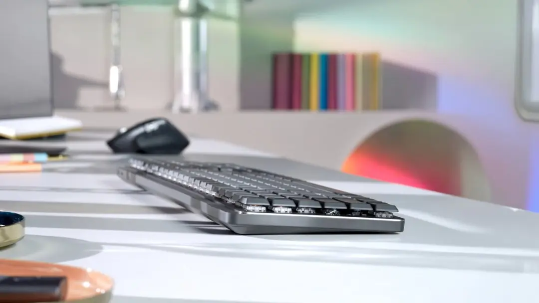 Logitech MX Mechanical 920-010749 Toetsenbord - RF + Bluetooth QWERTZ Duits - Grijs