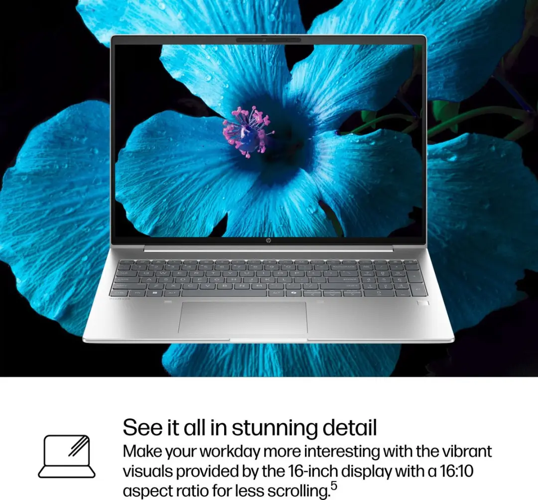 HP ProBook 4 G1i 16 Laptop - 16" WUXGA - 16GB RAM - 512GB SSD - Zilver