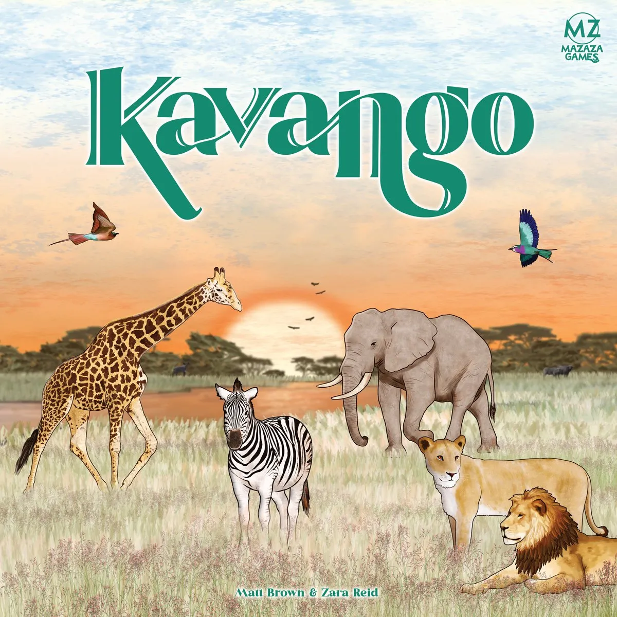 Asmodee Kavango Bordspel