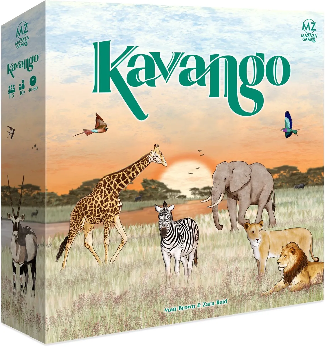 Asmodee Kavango Bordspel - 5 Spelers - Engelstalig