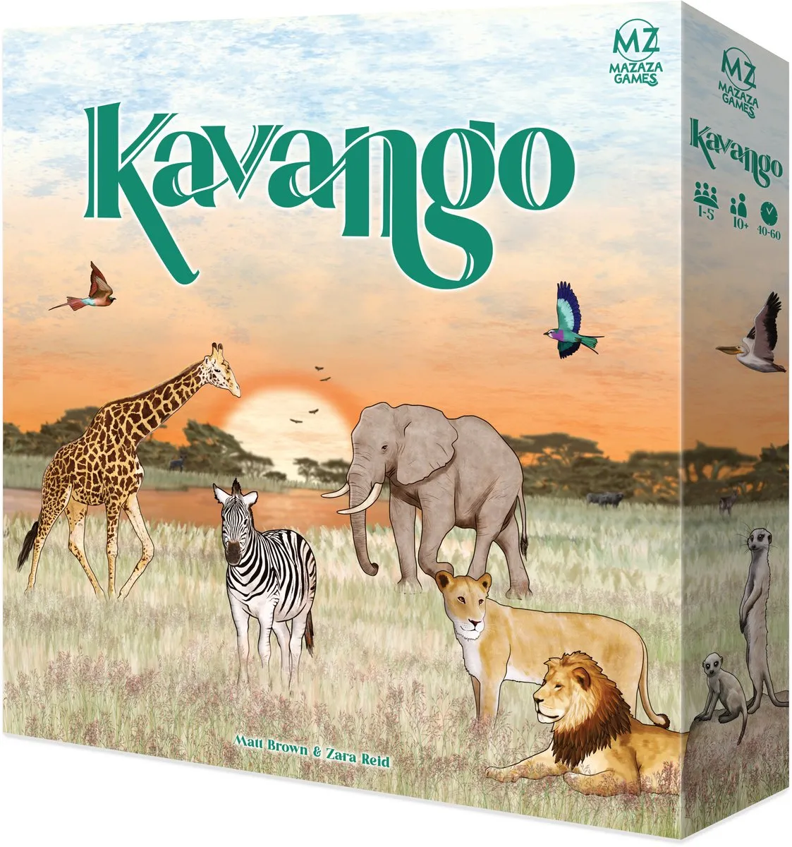 Asmodee Kavango Bordspel - 5 Spelers - Engelstalig