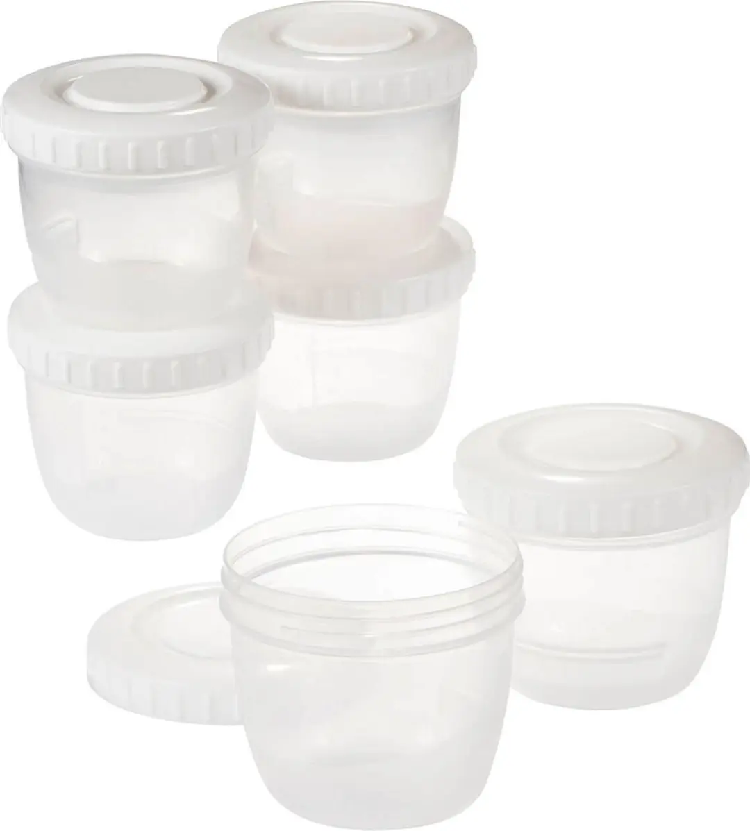Difrax Moedermelk & Babyvoeding Bewaarbakjes 150ml