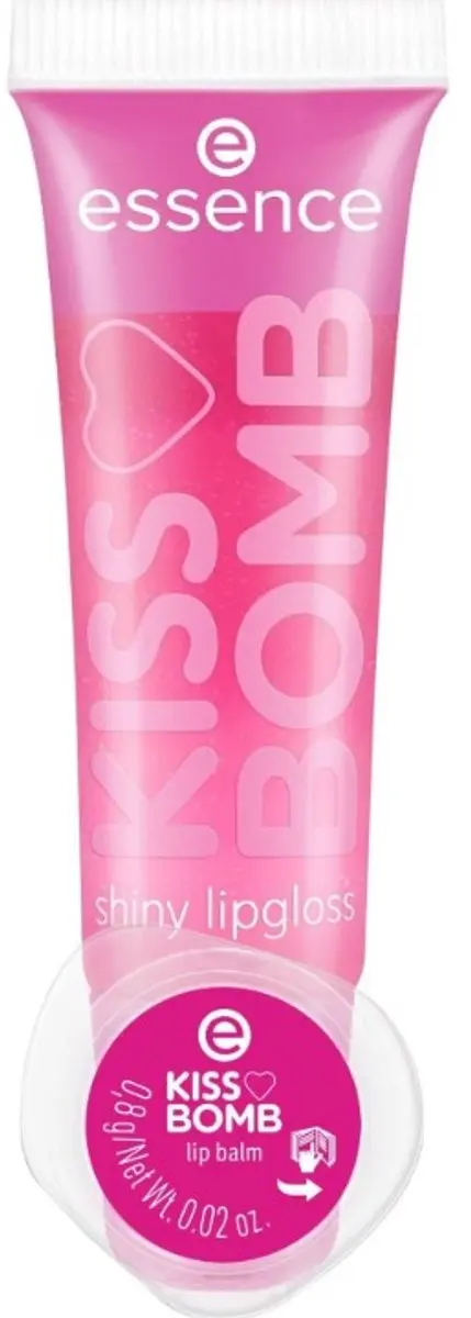 Essence Kiss Bomb Lipgloss & Lip Balm