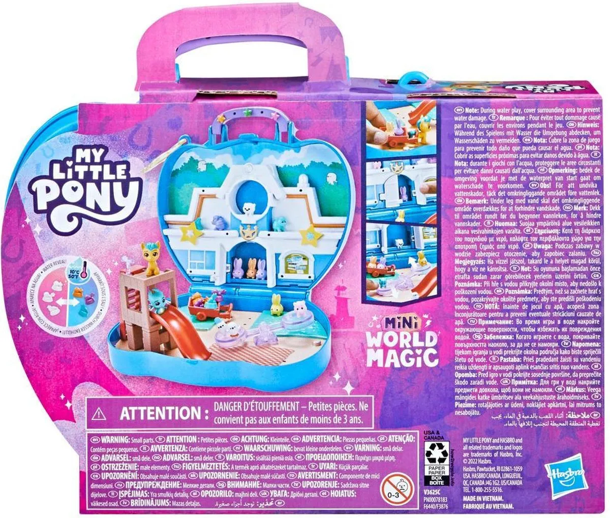 Hasbro My Little Pony Mini World Magic Compact Speelset - Multicolor - afbeelding 4 van 6