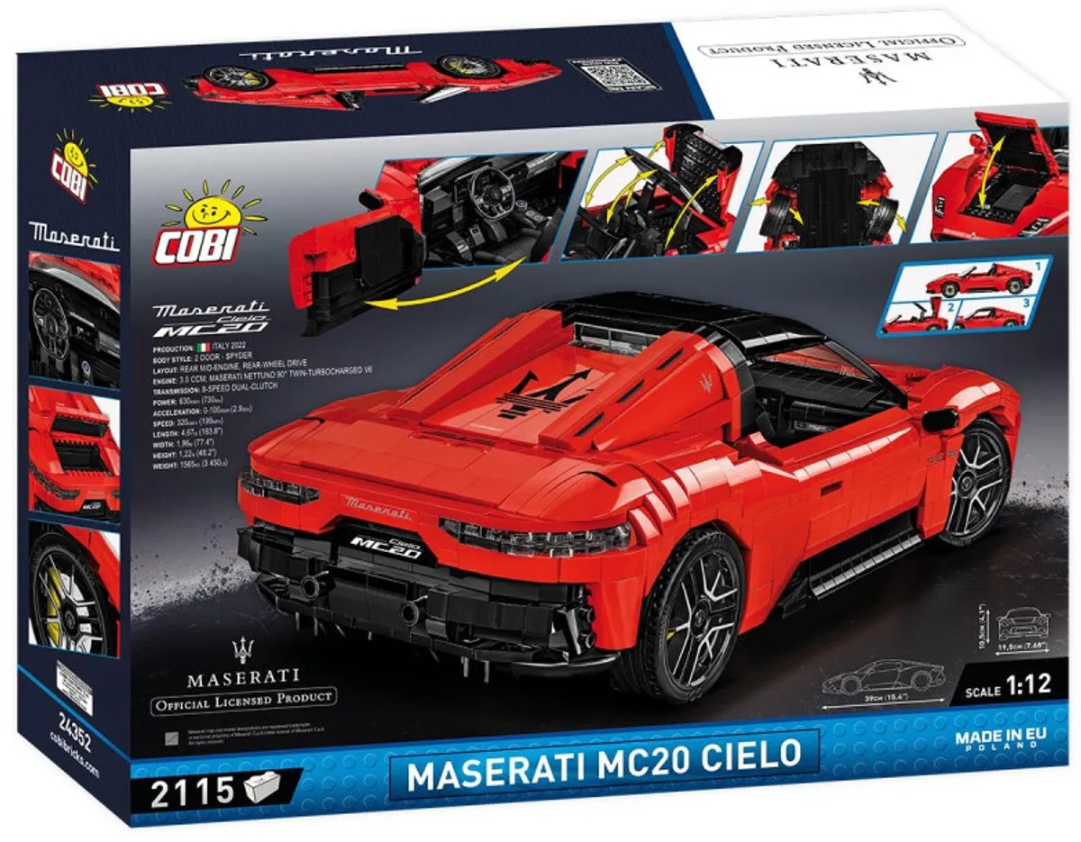 Cobi Maserati MC20 Cielo COBI-24352 - 2115 Stukken