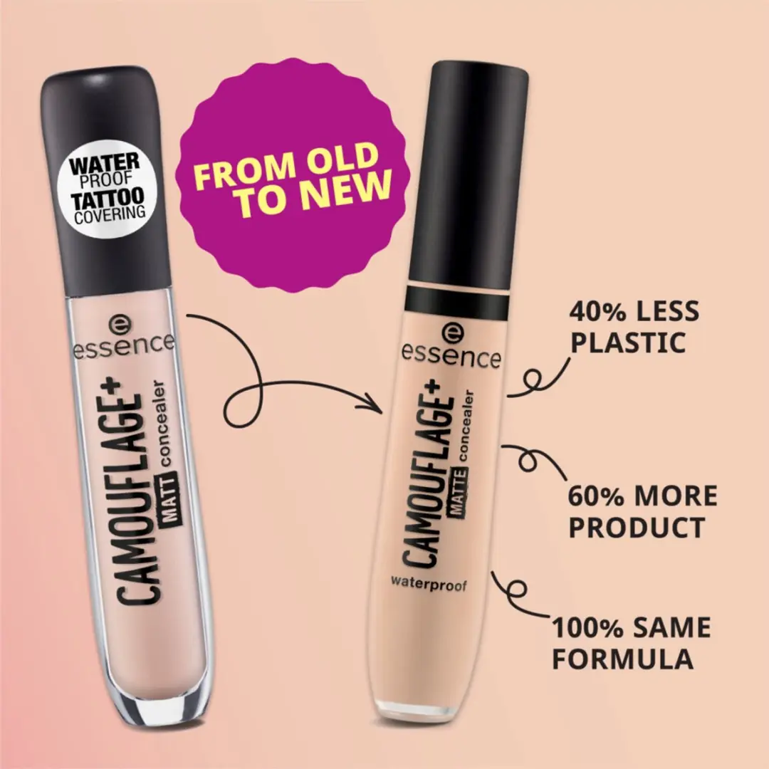 Essence Camouflage + Matte Concealer 50 - 8ml - Bruin/Nude