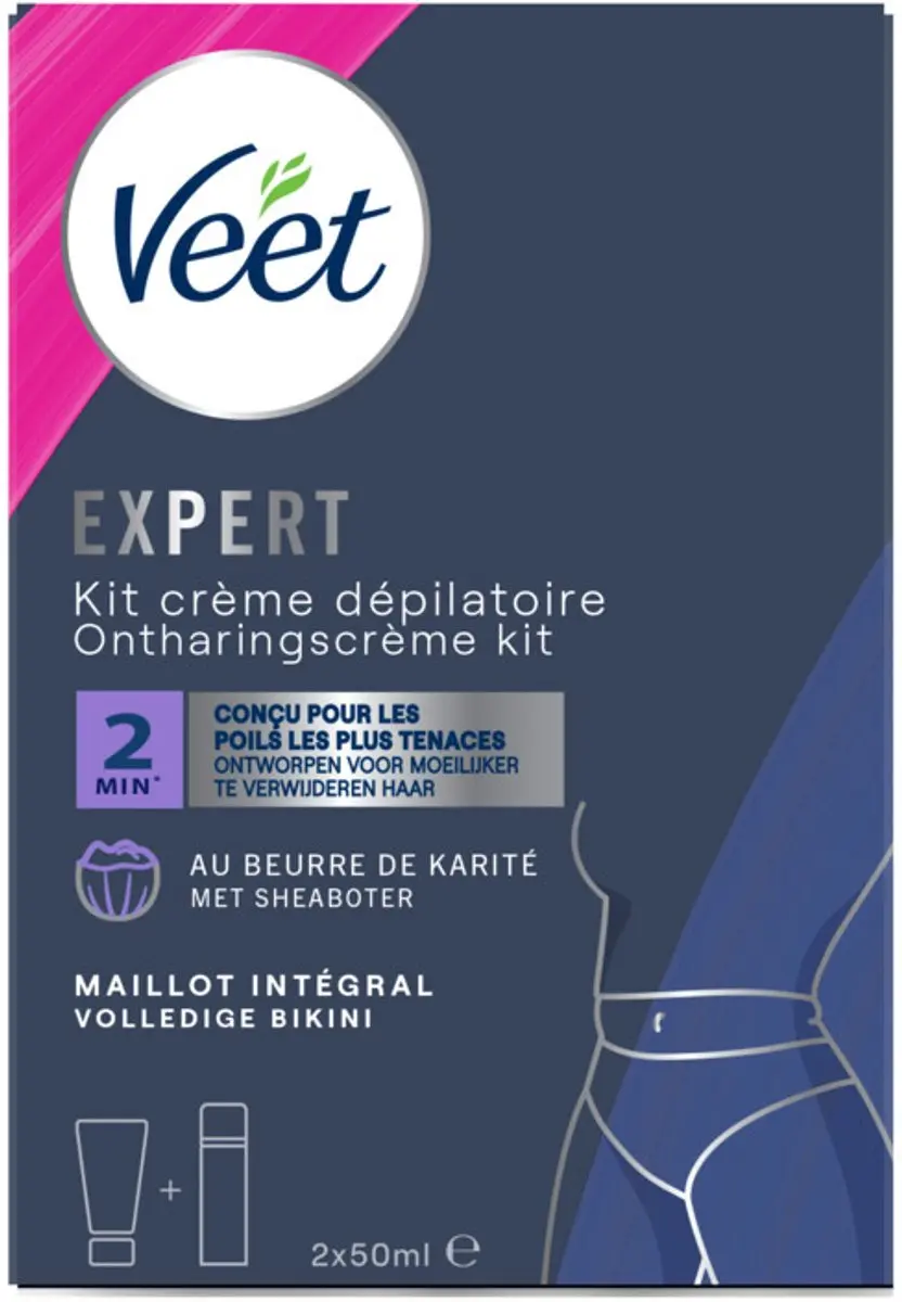 Veet Expert Ontharingscrème Bikini Kit