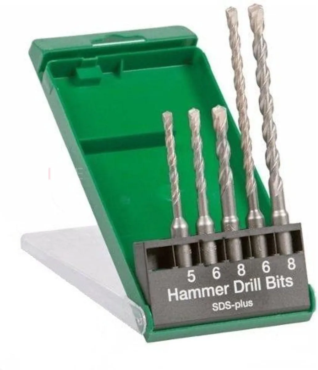 Hikoki SDS Borenset 5-delig 5-6-8-6-8mm