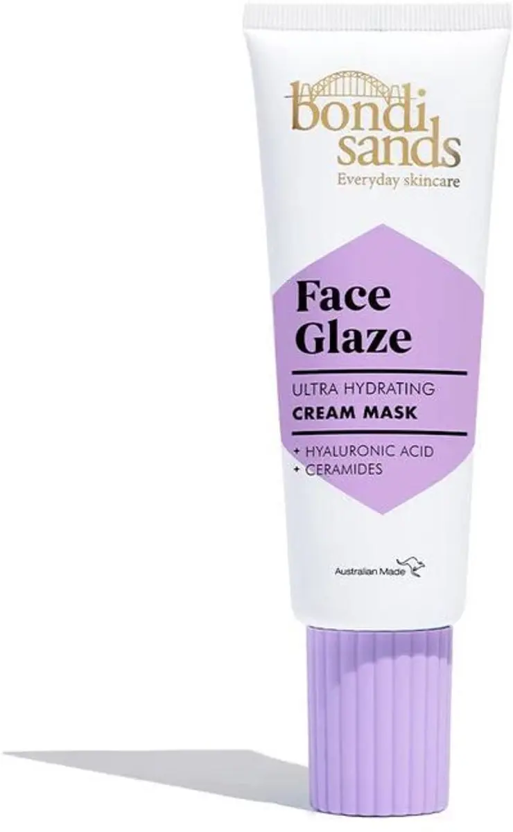 Bondi Sands Face Glaze Cream Mask 75ml - Wit