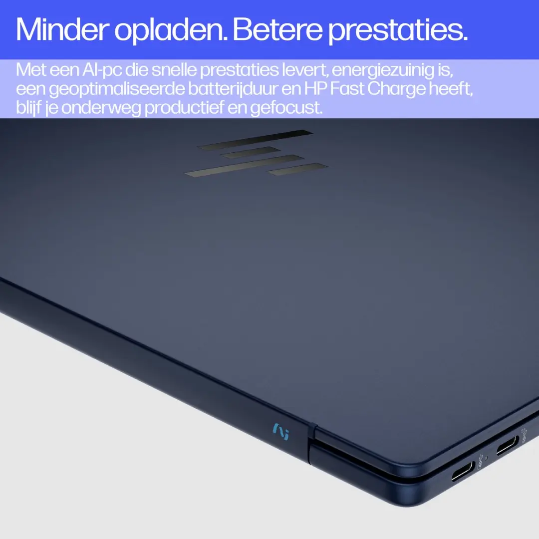 HP EliteBook Ultra G1q AI PC - 14" Touchscreen 2.2K - 16GB 512GB SSD - Blauw