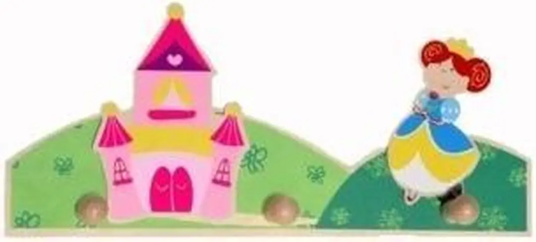 Simply for Kids Kapstok Prinses - 3 Haakjes