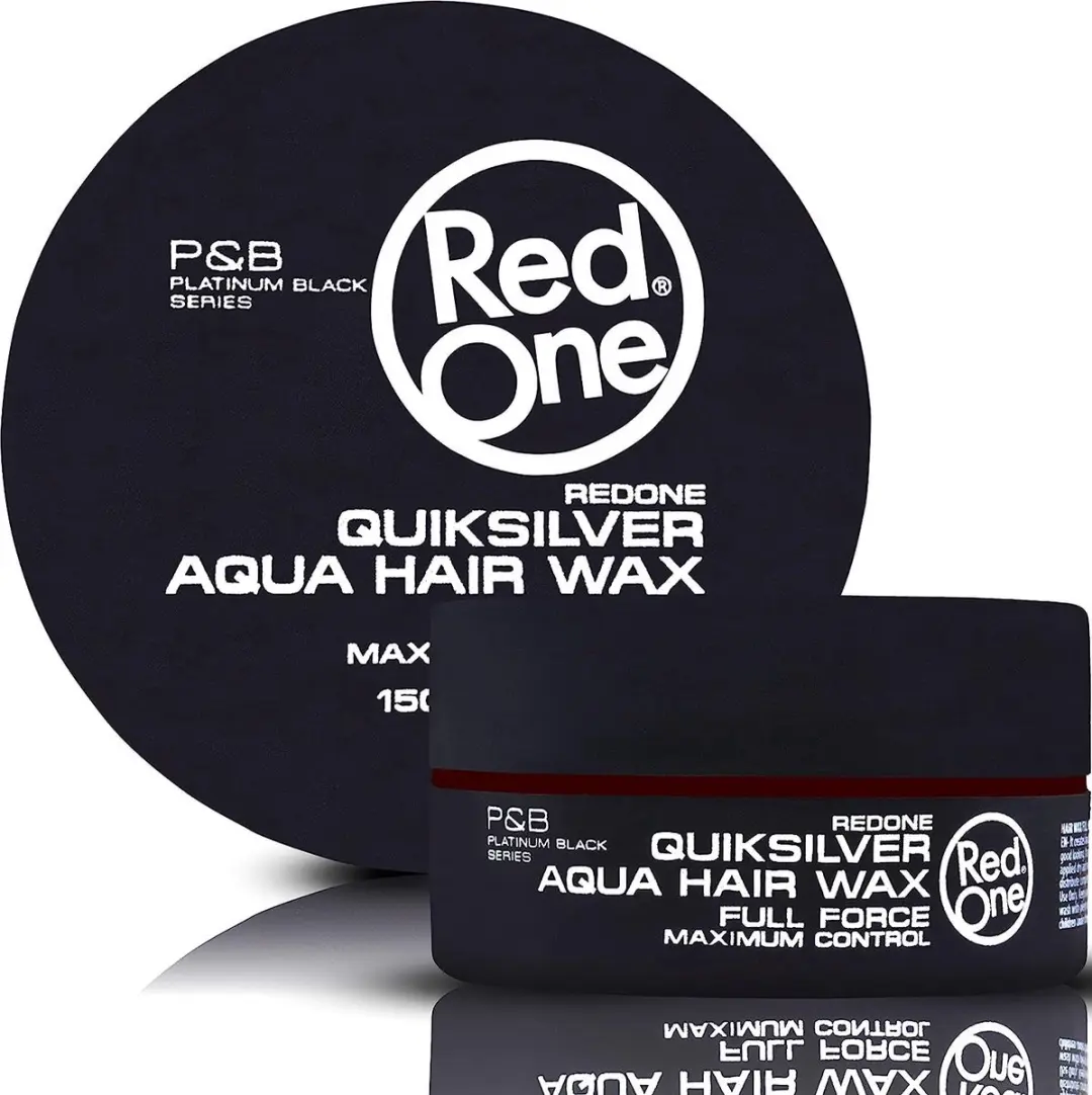 Red One Quicksilver Aqua Hair Wax 150ml - 6 Stuks