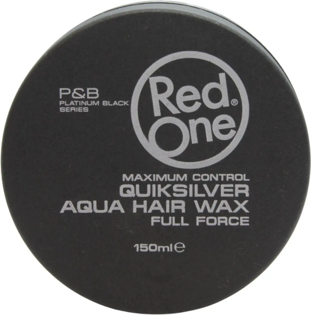 Red One Quicksilver Aqua Hair Wax 150ml - 6 Stuks