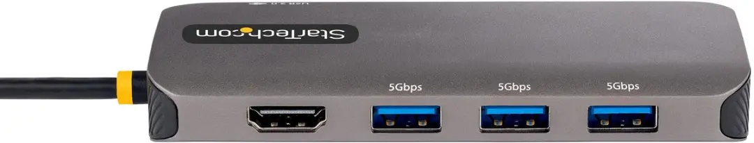Startech 127B-USBC-MULTIPORT USB Hub - Zwart-Grijs