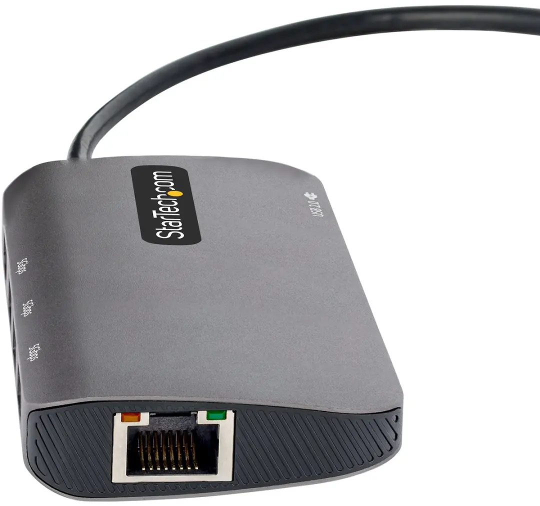 Startech 127B-USBC-MULTIPORT USB Hub - Zwart-Grijs