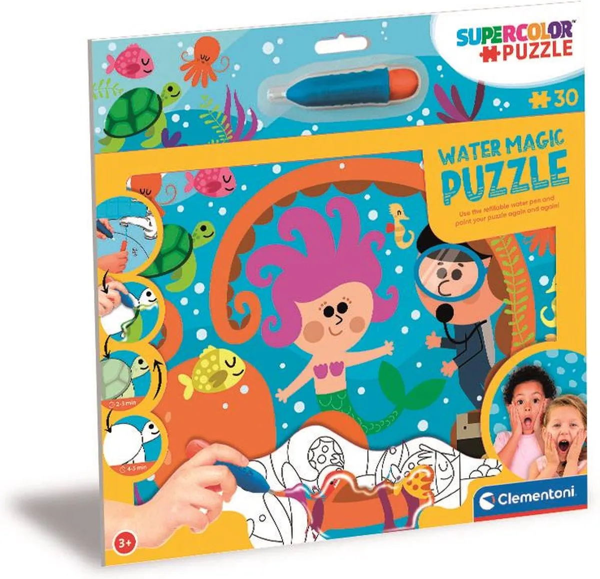 Clementoni Water Magic Noli The Deep Sea Puzzel 30 Stuks