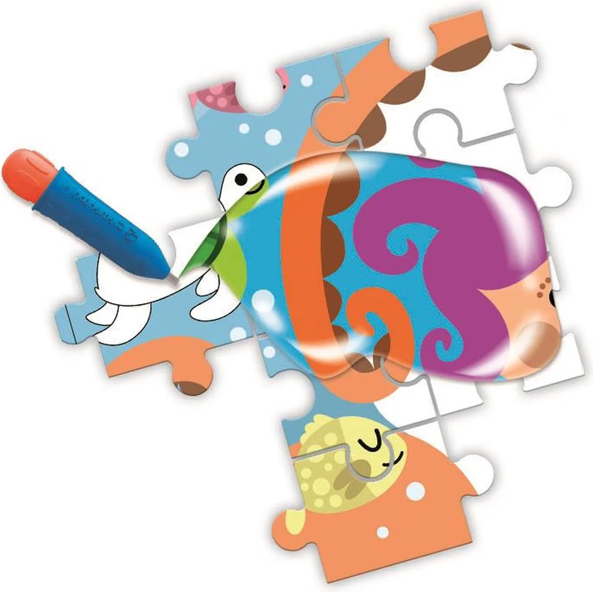 Clementoni Water Magic Noli The Deep Sea Puzzel 30 Stuks - 3-5 jaar