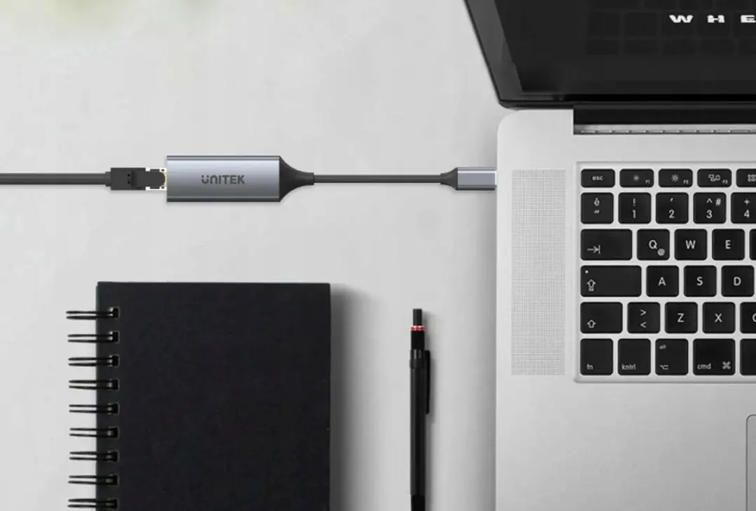 Unitek U1312A USB-C Ethernet Adapter 1000 Mbps - RJ45