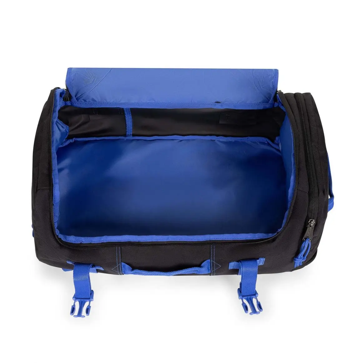 Eastpak Carry Pack Duffel Backpack 30L EK0A5BHJ B0Q - 17 inch - Zwart/Blauw