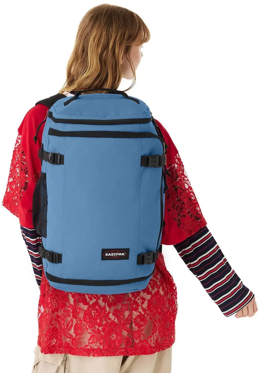 Eastpak Duffel Backpack EK0A5BHJ B0D - 30L - 17 inch - Aviator Blue