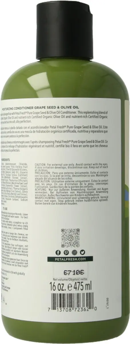 Petal Fresh Conditioner Druivenpit & Olijfolie 475ml