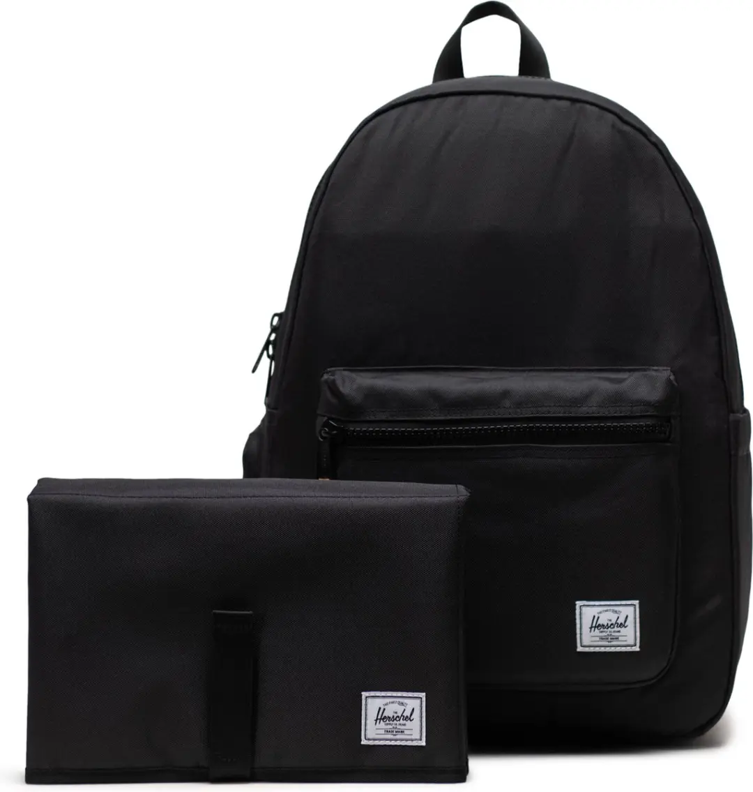 Herschel Settlement Rugzak Luiertas 24L - Zwart