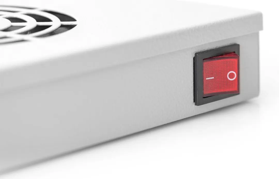 Digitus DN-19 FAN-2-HO Koelingseenheid - Grijs