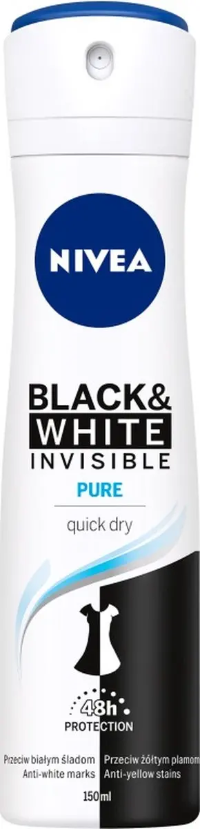 NIVEA Invisible Black & White Antitranspirant 50ml