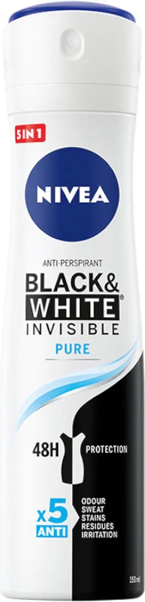 NIVEA Invisible Black & White Antitranspirant 50ml