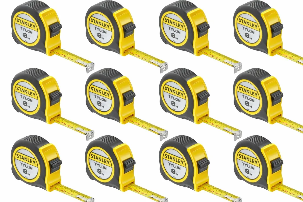 Stanley Tylon Rolbandmaat 8m 25mm