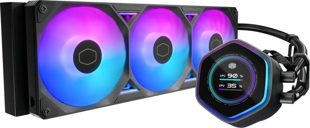 Cooler Master MasterLiquid Atmos II LCD 360 - Zwart