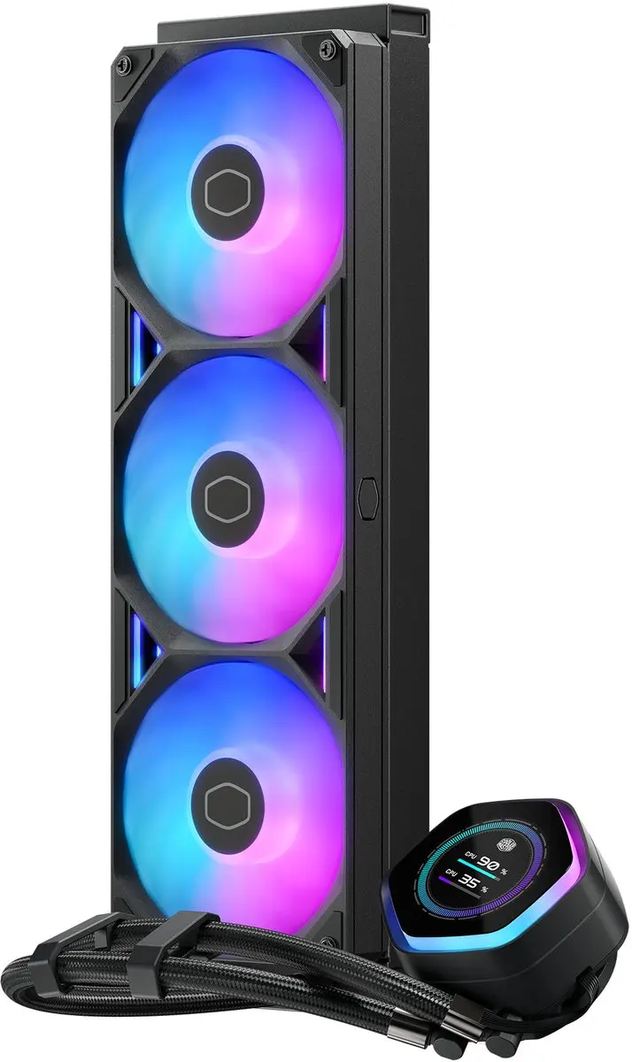 Cooler Master MasterLiquid Atmos II LCD 360 - Zwart