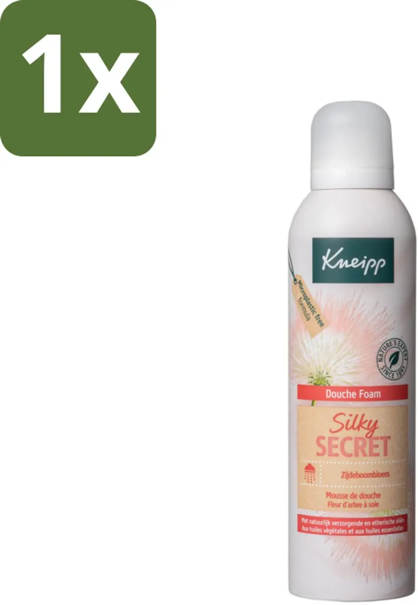 Kneipp Silky Secret Douche Schuim Zijdeboombloesem 200ml