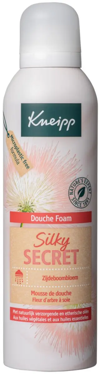 Kneipp Silky Secret Douche Schuim Zijdeboombloesem 200ml