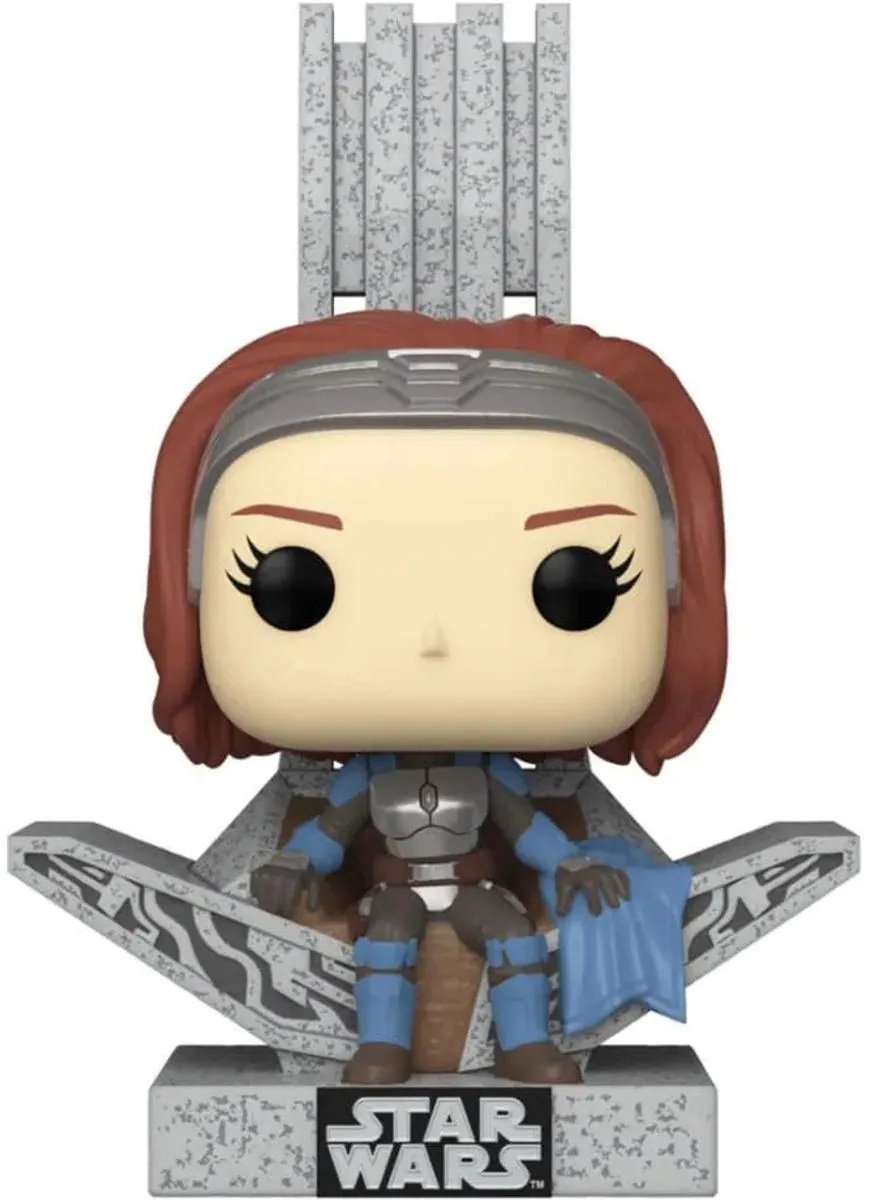 Funko Pop Star Wars Bo-Katan Kryze met Troon #669 - Vinylfiguur - Multi