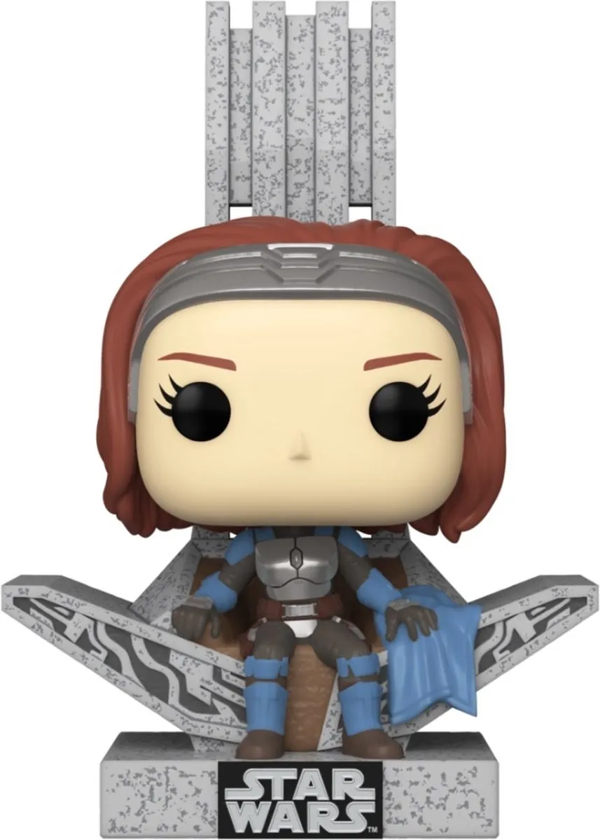 Funko Pop Star Wars Bo-Katan Kryze met Troon #669 - Vinylfiguur - Multi
