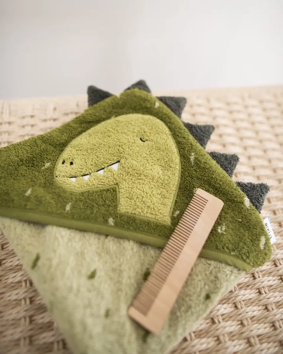 Trixie Badcape Mr. Dino 75x75cm - Multikleur