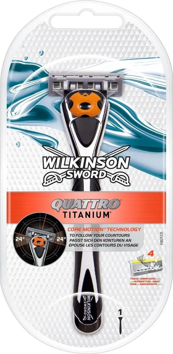 Wilkinson Sword Quattro Titanium Core Motion Rasierhulp