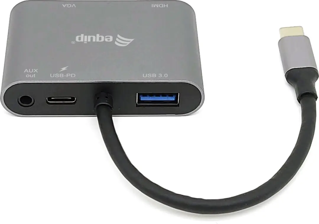 Equip 133483 Notebook Dock & Poortreplicator - USB 3.2 Gen 1 - Tweekleurig