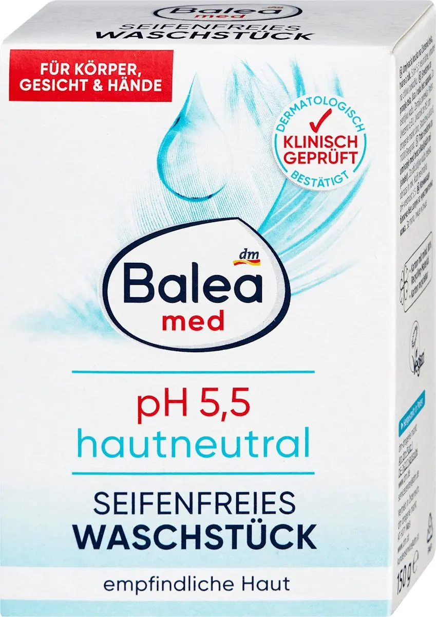 Balea MED Zeepvrij Wasstuk pH 5,5