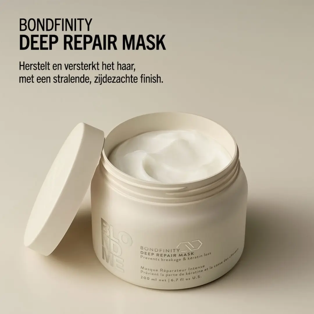 Schwarzkopf BLONDME Bondfinity Deep Repair Mask 500ml - Multicolor