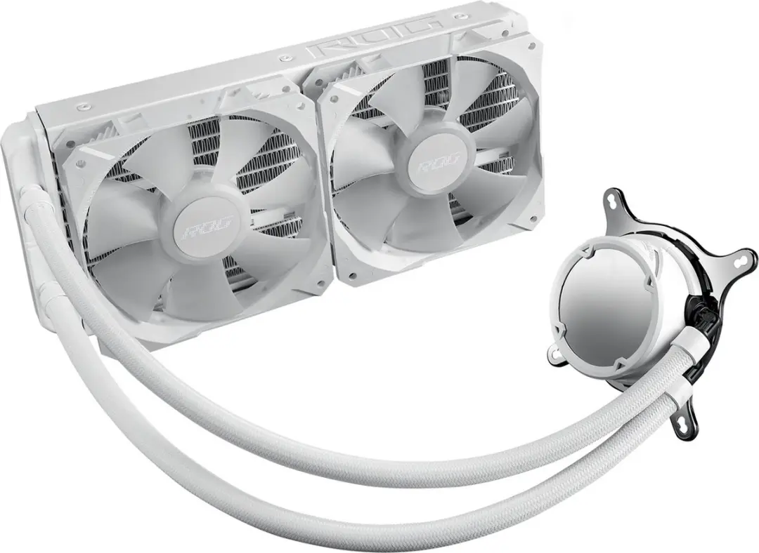 ASUS ROG STRIX LC II 240 ARGB Wit Koelsysteem - 2 Ventilatoren