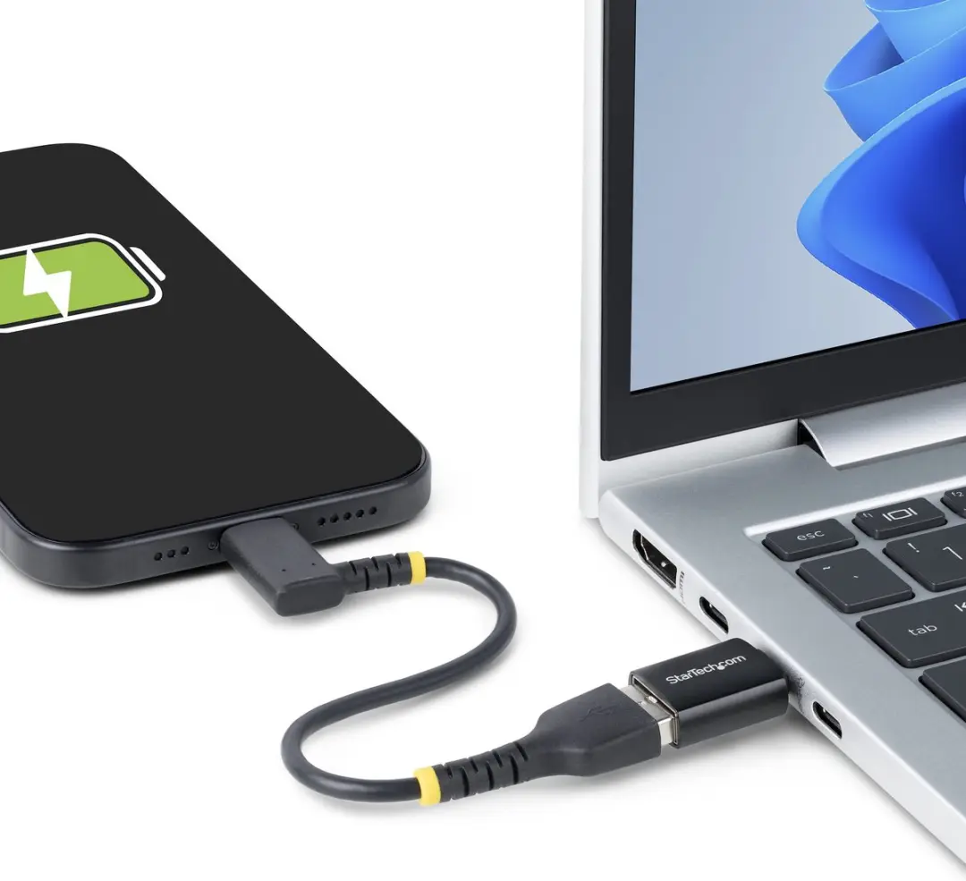Startech USB31CAADGCP USB-C naar USB-A Adapter - 5Gbps - 3A - Zwart