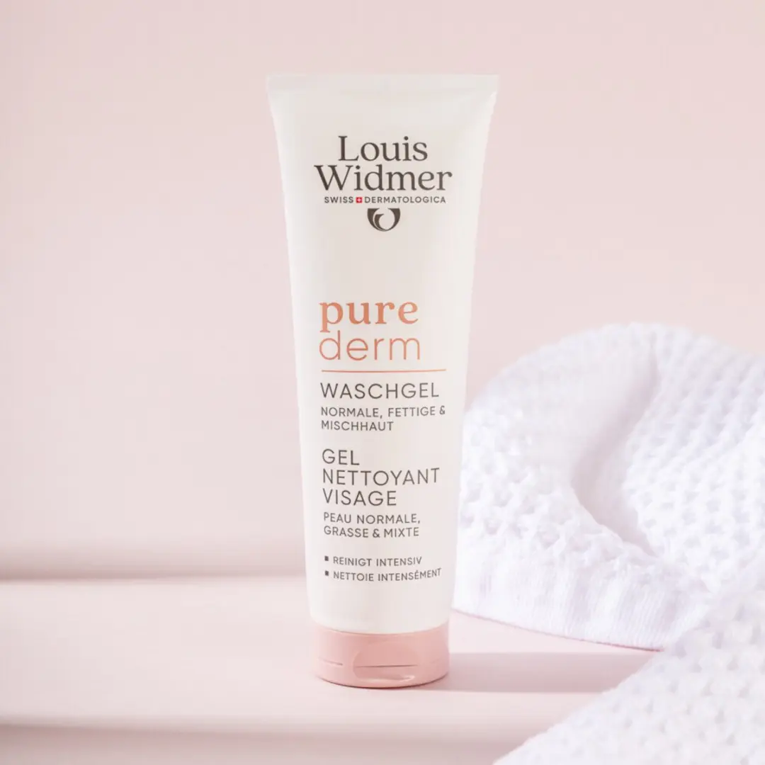 Louis Widmer Purederm Zonder Parfum Wash Gel 125ml