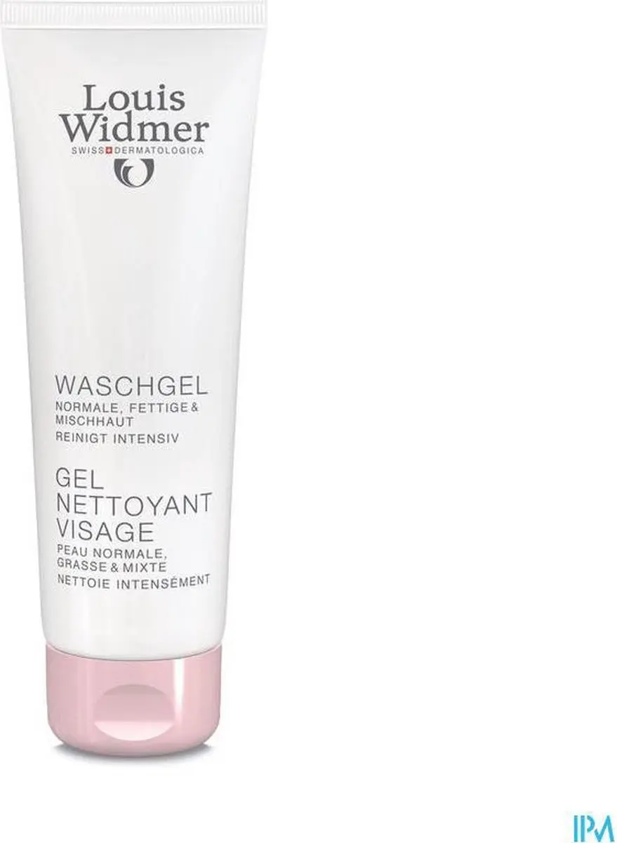 Louis Widmer Purederm Zonder Parfum Wash Gel 125ml