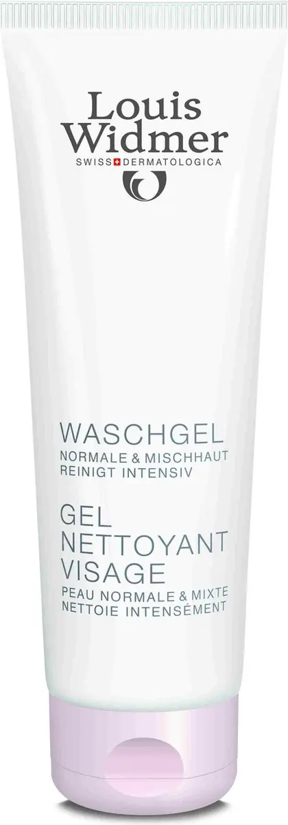 Louis Widmer Purederm Zonder Parfum Wash Gel 125ml