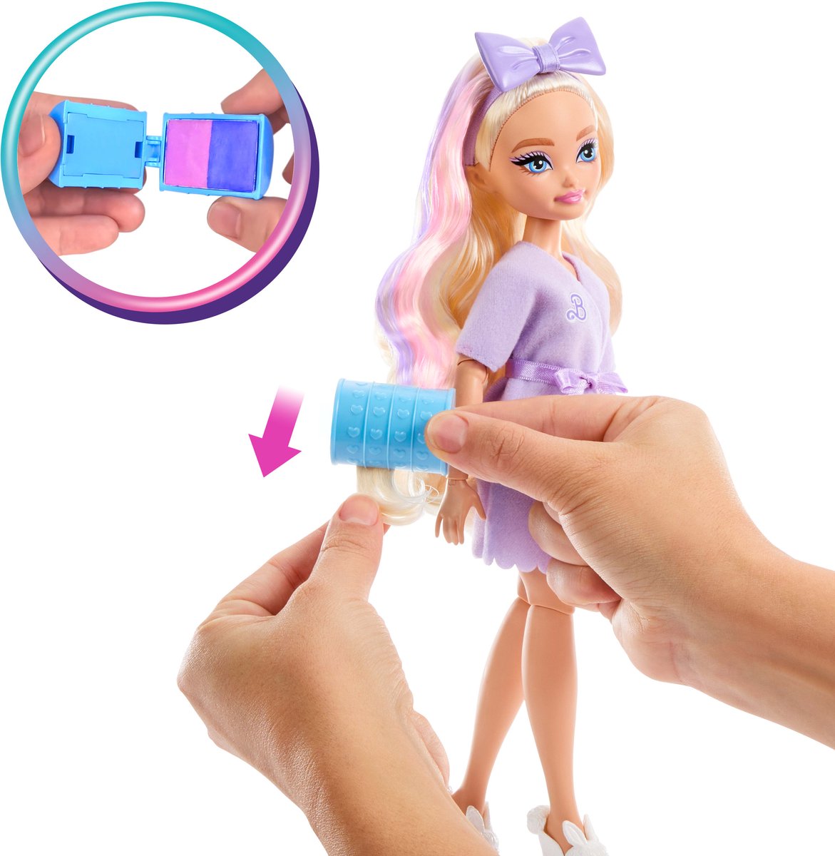 Mattel Barbie pop Malibu Dream Besties met accessoires haarstyling.