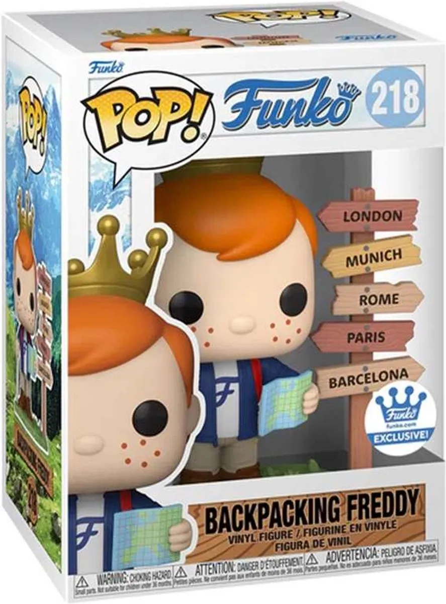 Funko Pop Backpacking Freddy #218 - Multi - afbeelding 2 van 3