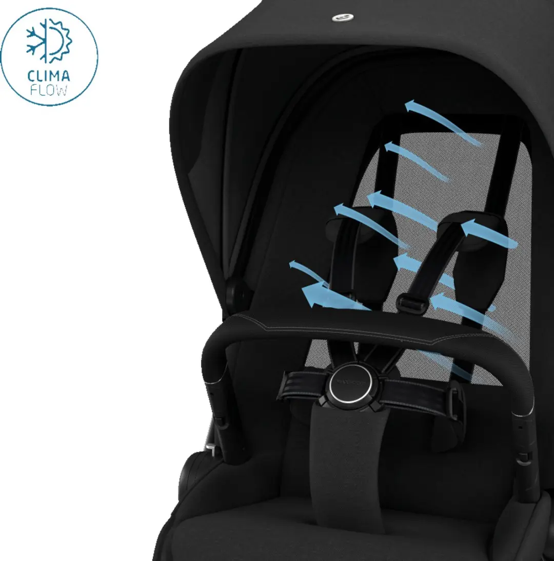 Maxi-Cosi Fame Kinderwagen - Twillic Black