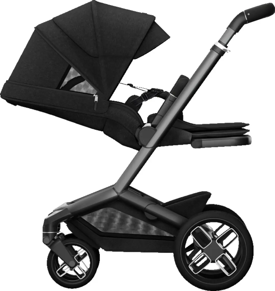 Maxi-Cosi Fame Kinderwagen - Twillic Black - afbeelding 6 van 6